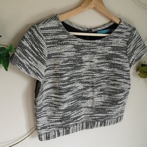 Alice + Olivia Eleanor crop top